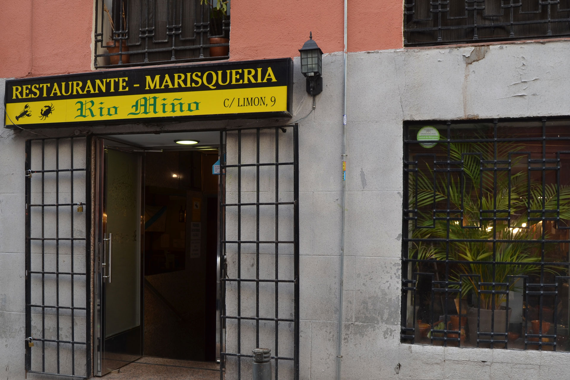 Formulario de Contacto Restaurante Marisquería Rio Miño