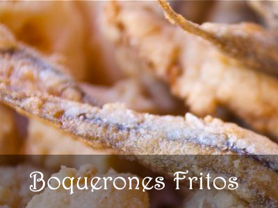 Boquerones Fritos - Menú del día - Restaurante Marisquería Rio Miño - Madrid